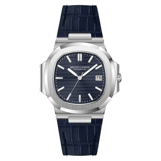 Nautilus Automatic –  Blue & Blue Leather Edition