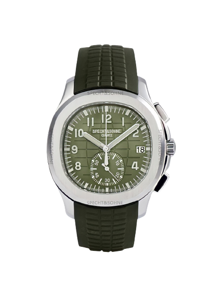 Aquanaut Dual Time Quartz - Green Edition