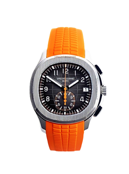 Aquanaut Dual Time Quartz - Orange Edition