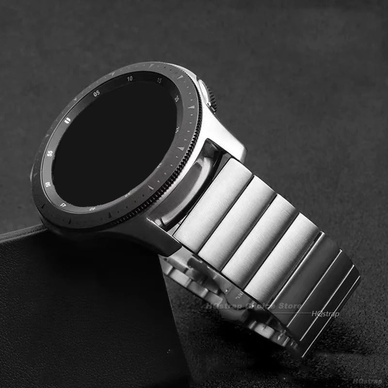18MM Straight Link Stainless Steel Watch Band