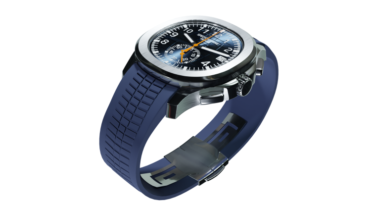 Aquanaut Dual Time Quartz - Blue Edition