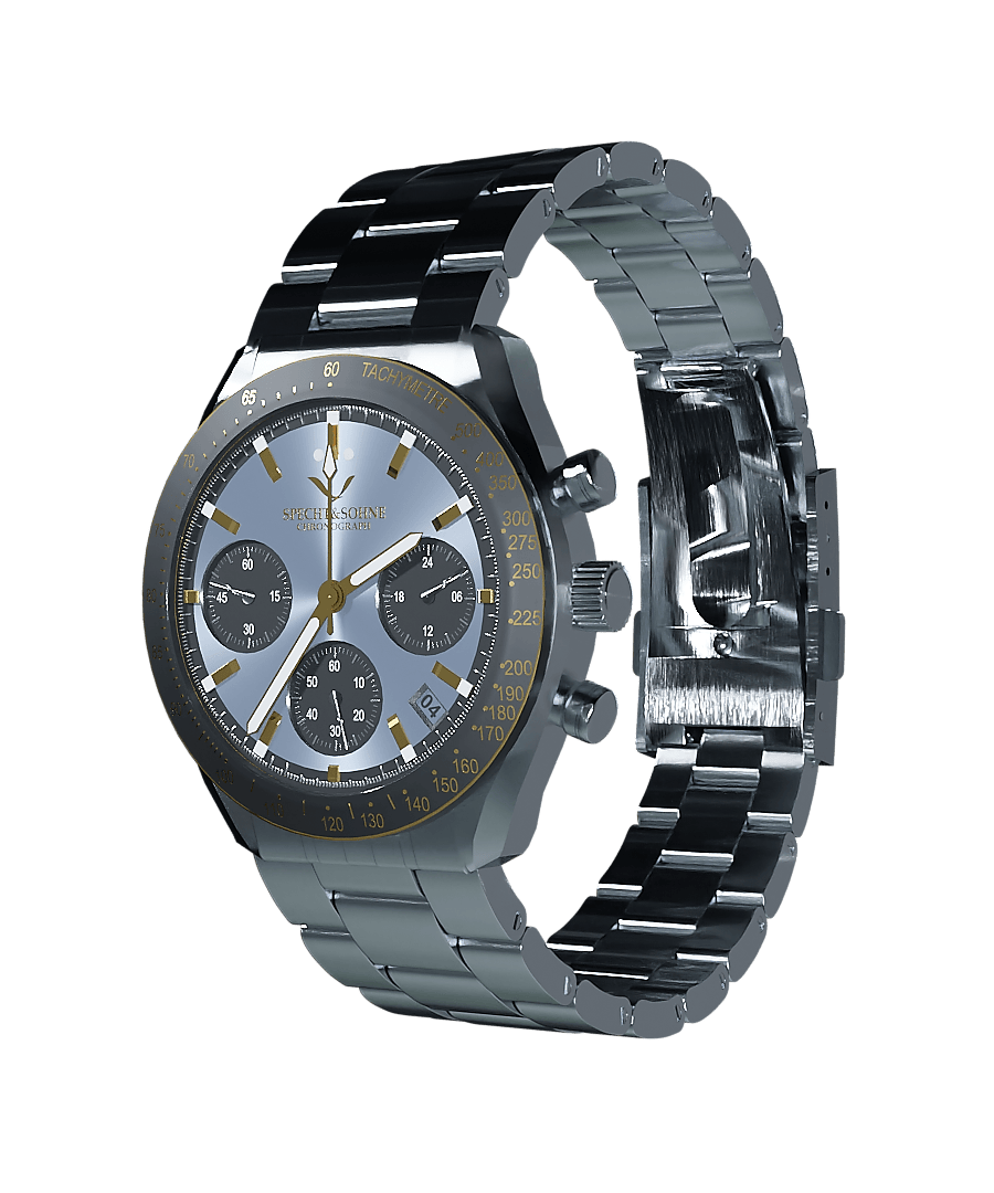 Speedmaster Quartz - Gold Blue Edition