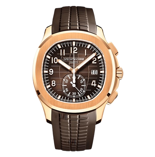 Aquanaut Dual Time Quartz - Rose Gold Edition